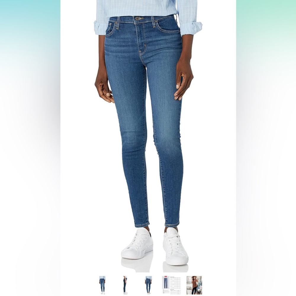 Levi's Women's 720 High Rise Super Skinny Jeans- MULTIPLE PAIRS AVAILABLE